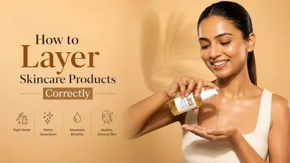 A neat arrangement of skincare bottles, serums, and moisturizers on a clean surface